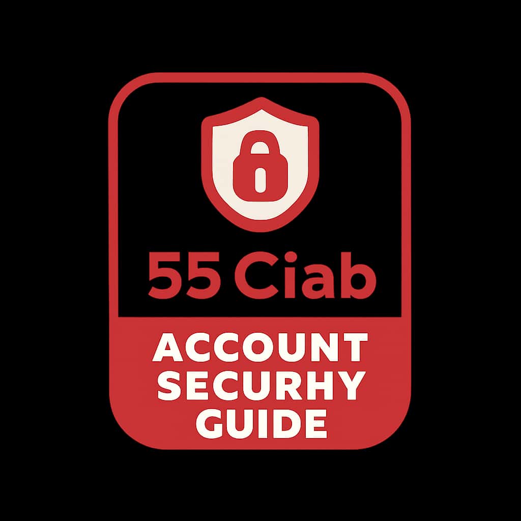 An icon depicting the essence of the 55 Clab Account Security Guide.
