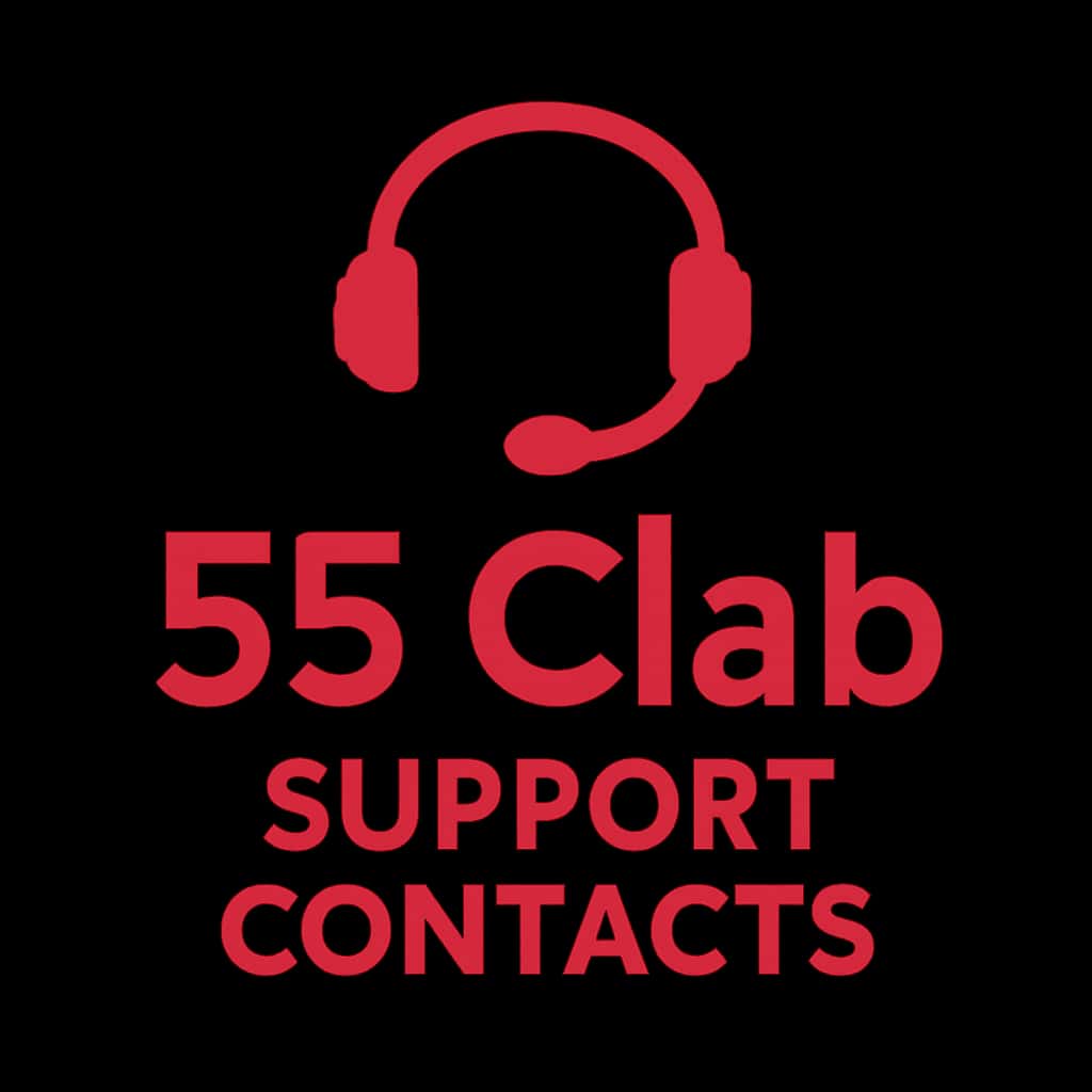 An icon representing 55 Clab Support Contacts.
